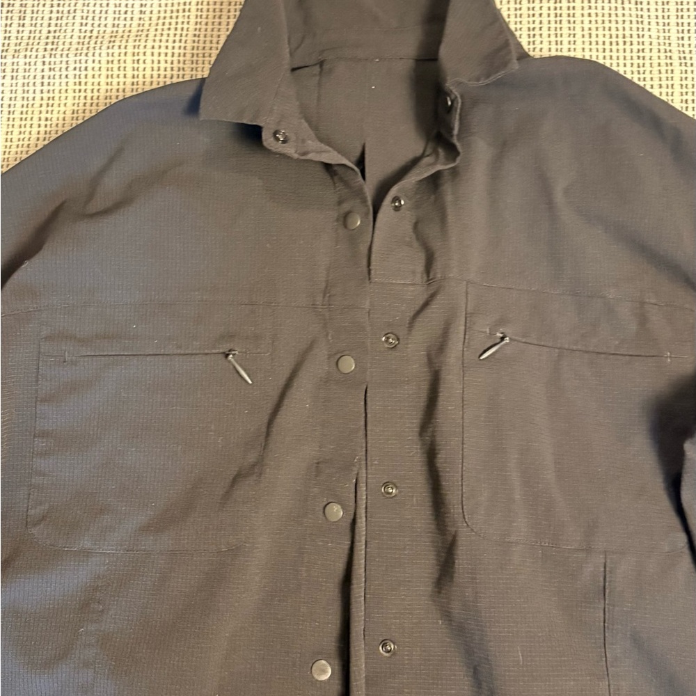 lululemon athletica Black snap up Lightweight Jacket - Picture 5 of 7